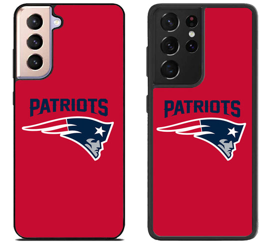 New England Patriots Red Samsung Galaxy S21 | S21 FE | S21+ | S21 Ultra Case