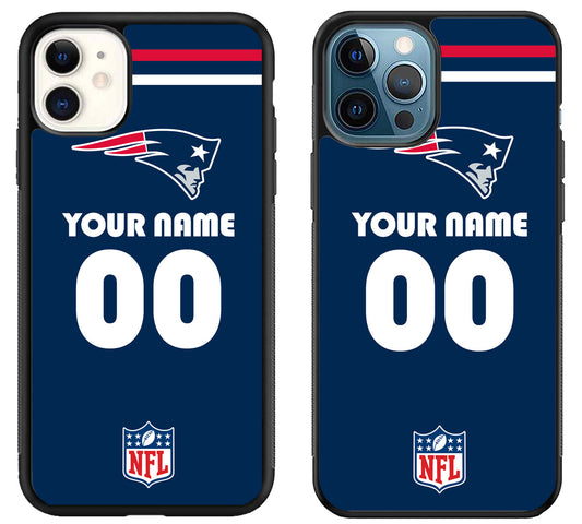 Custom Personalized New England Patriots NFL iPhone 11 | 11 Pro | 11 Pro Max Case