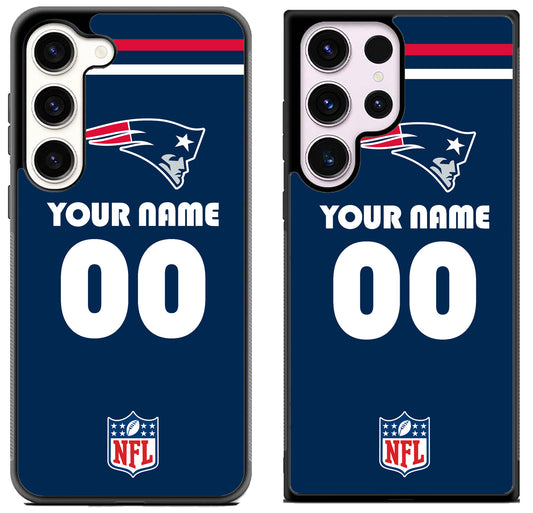 Custom Personalized New England Patriots NFL Samsung Galaxy S23 | S23+ | S23 Ultra Case