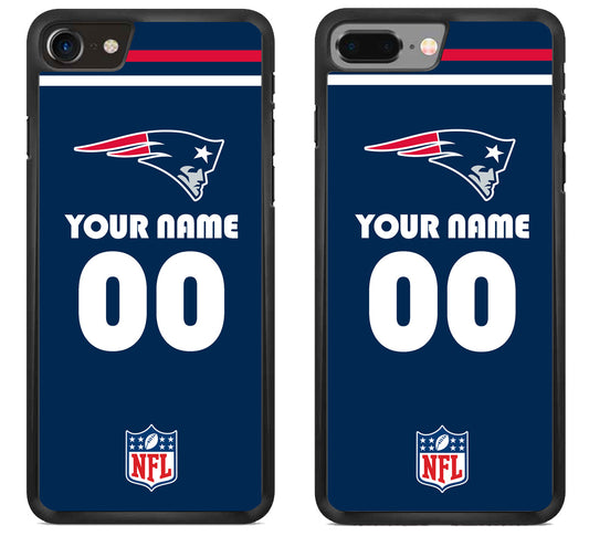 Custom Personalized New England Patriots NFL iPhone 8 | 8 Plus Case