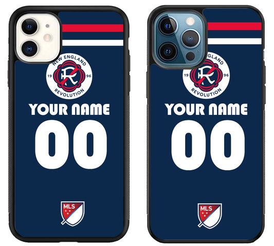 Custom Personalized New England Revolution MLS iPhone 11 | 11 Pro | 11 Pro Max Case