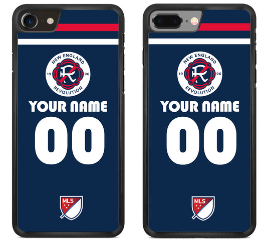 Custom Personalized New England Revolution MLS iPhone 8 | 8 Plus Case
