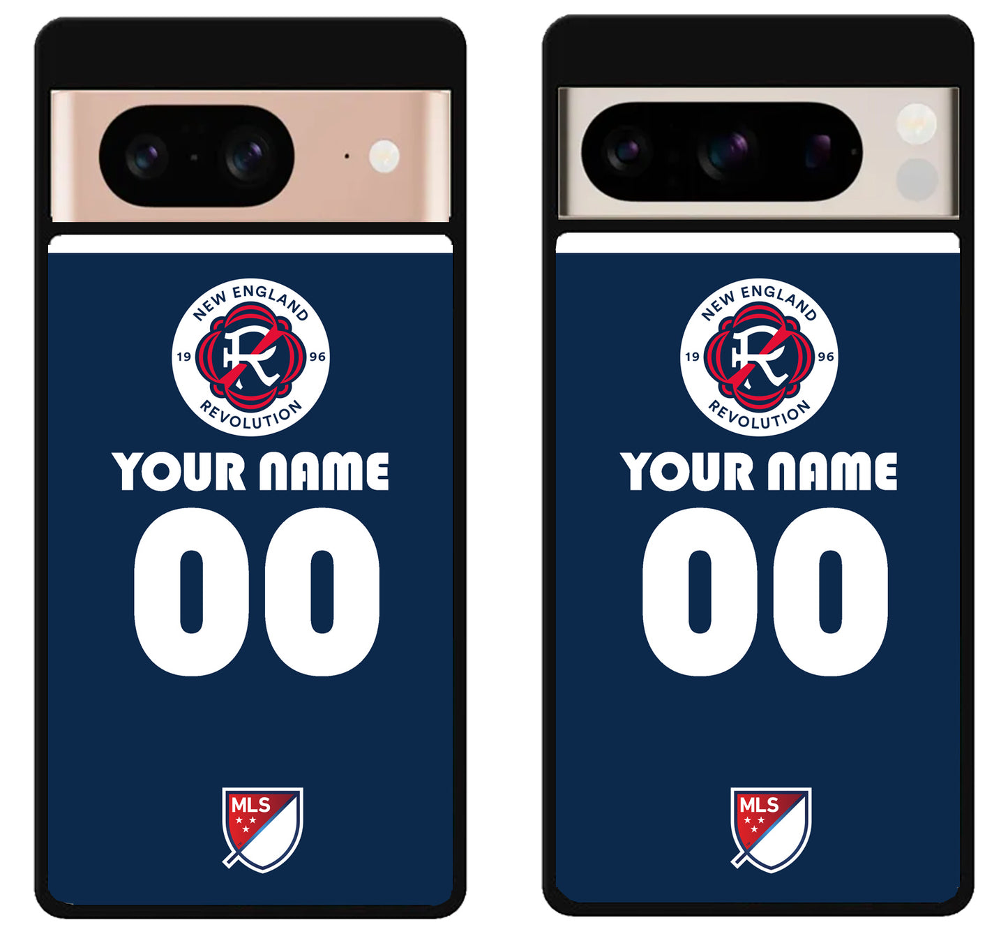 Custom Personalized New England Revolution MLS Google Pixel 8 | 8 Pro Case