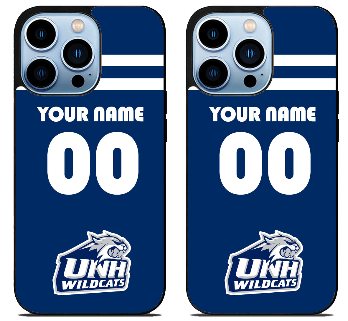 Custom Personalized New Hampshire Wildcats iPhone 15 Pro | iPhone 15 Pro Max Case