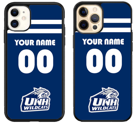 Custom Personalized New Hampshire Wildcats iPhone 12 | 12 Mini | 12 Pro | 12 Pro Max Case