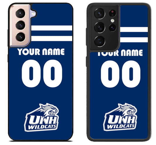 Custom Personalized New Hampshire Wildcats Samsung Galaxy S21 | S21 FE | S21+ | S21 Ultra Case