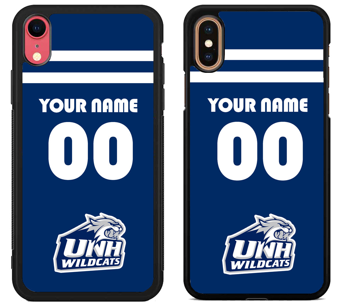 Custom Personalized New Hampshire Wildcats iPhone X | Xs | Xr | Xs Max Case