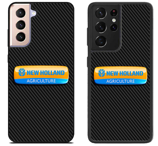 New Holland Agriculture Carbon Samsung Galaxy S21 | S21 FE | S21+ | S21 Ultra Case