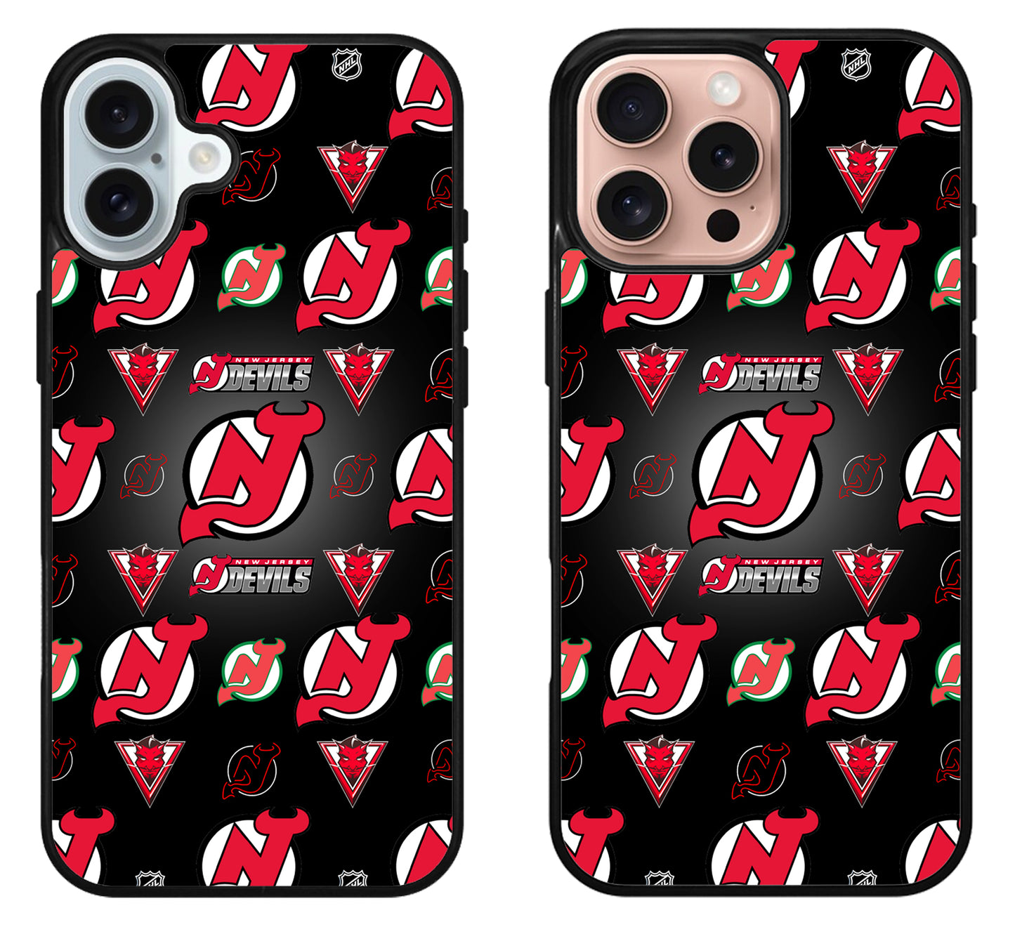 New Jersey Devils Collage iPhone 16 | 16 Plus | 16 Pro | 16 Pro Max Case
