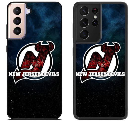 New Jersey Devils Wallpaper Samsung Galaxy S21 | S21 FE | S21+ | S21 Ultra Case