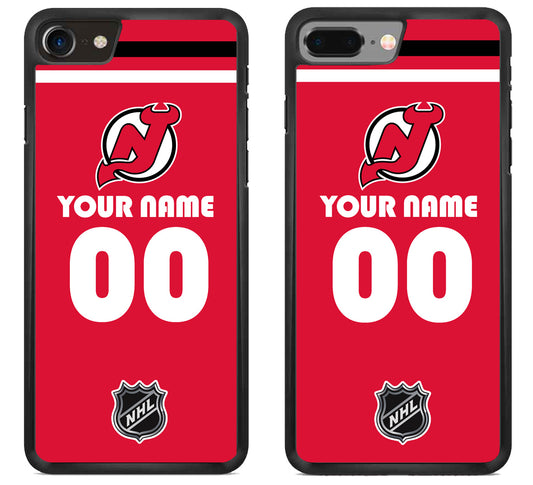 Custom Personalized New Jersey Devils NHL iPhone 8 | 8 Plus Case