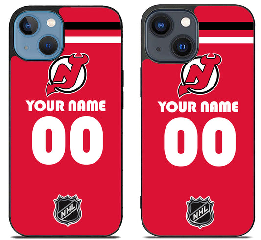 Custom Personalized New Jersey Devils NHL iPhone 15 | iPhone 15 Plus Case