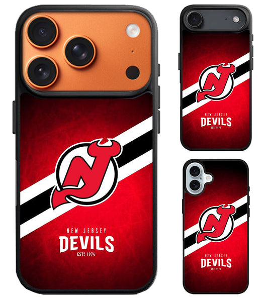 New Jersey Devils iPhone Air | iPhone 17 | 17 Pro | 17 Pro Max Case