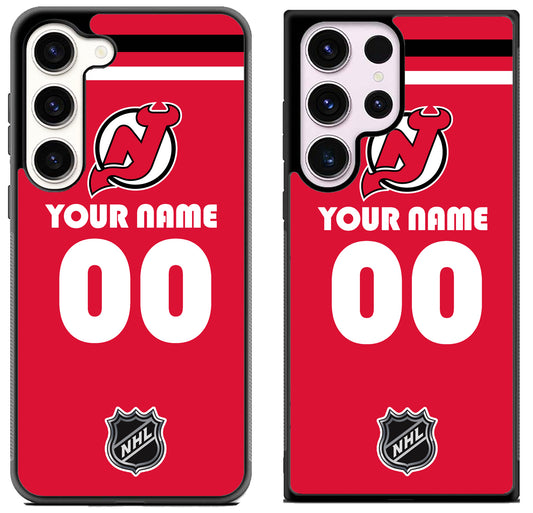 Custom Personalized New Jersey Devils NHL Samsung Galaxy S23 | S23+ | S23 Ultra Case