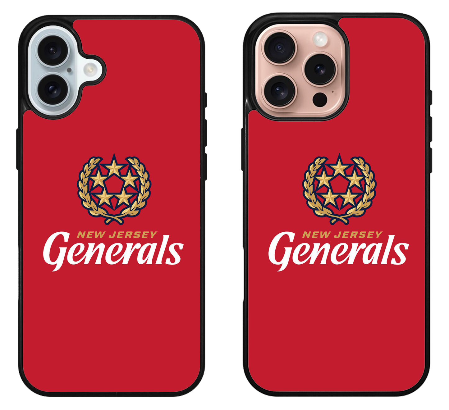 New Jersey Generals Logo iPhone 16 | 16 Plus | 16 Pro | 16 Pro Max Case