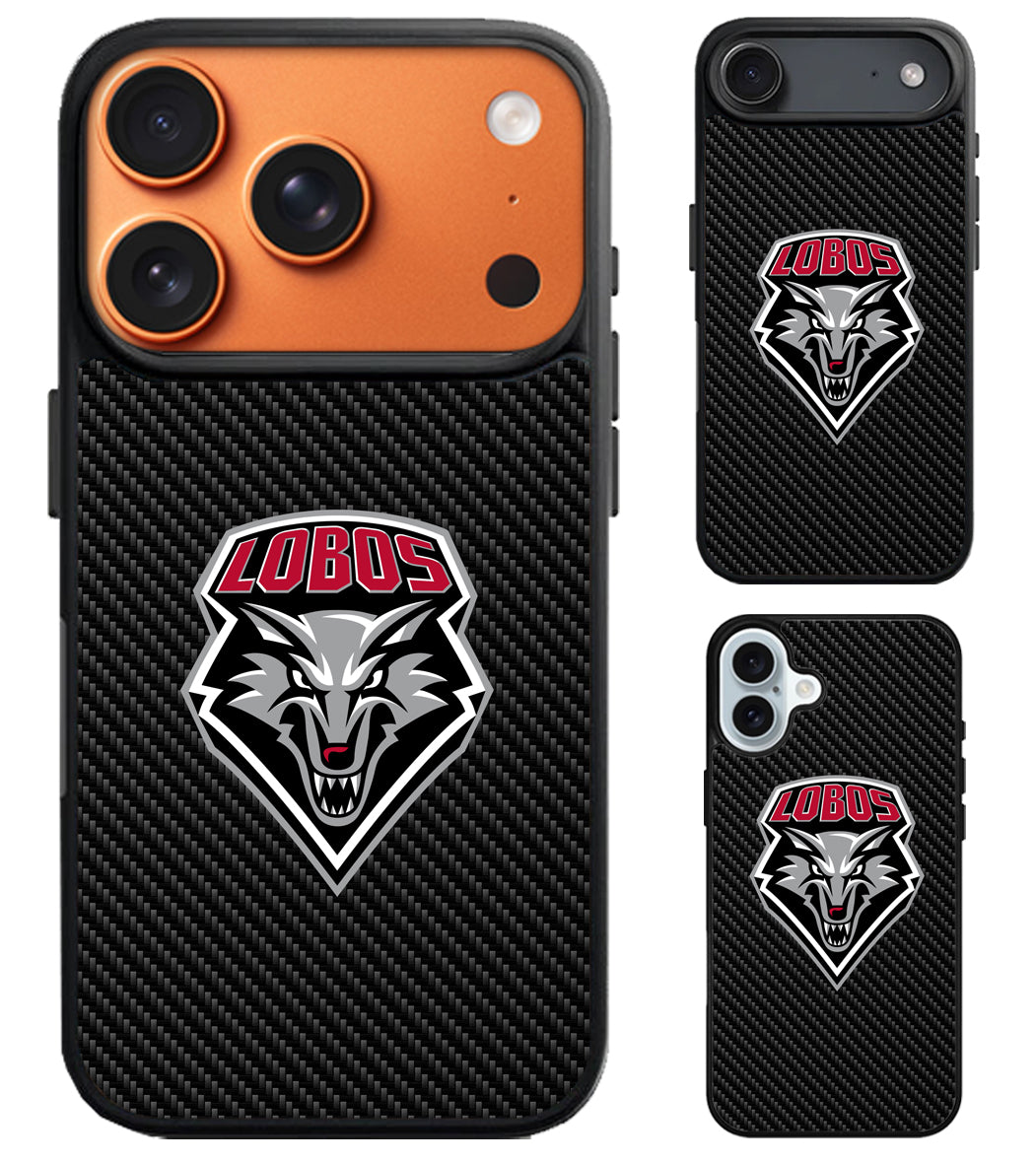 New Mexico Lobos Carbon iPhone Air | iPhone 17 | 17 Pro | 17 Pro Max Case