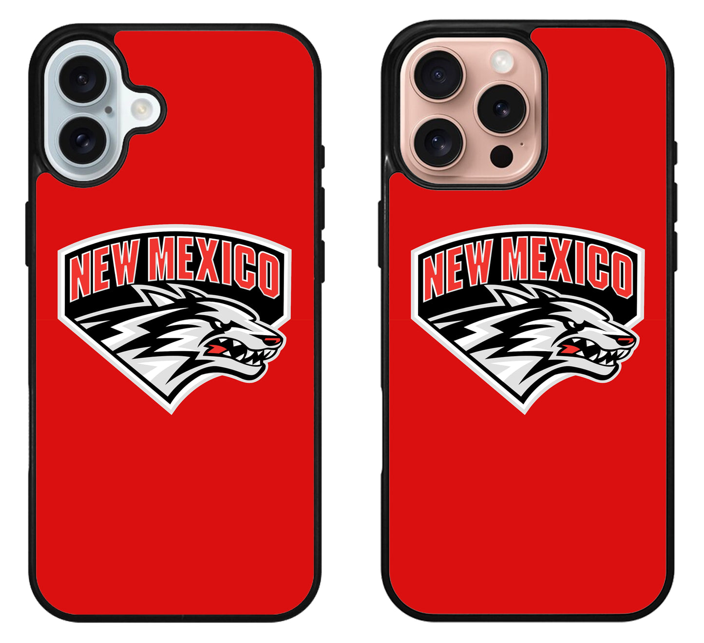 New Mexico Lobos Red iPhone 16 | 16 Plus | 16 Pro | 16 Pro Max Case
