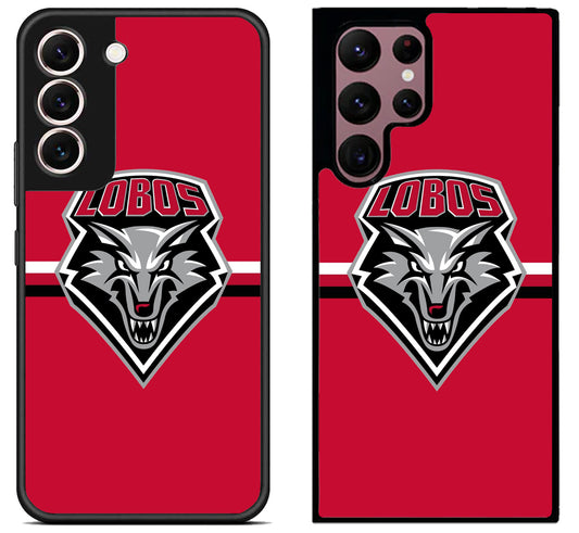 New Mexico Lobos Logo Samsung Galaxy S22 | S22+ | S22 Ultra Case