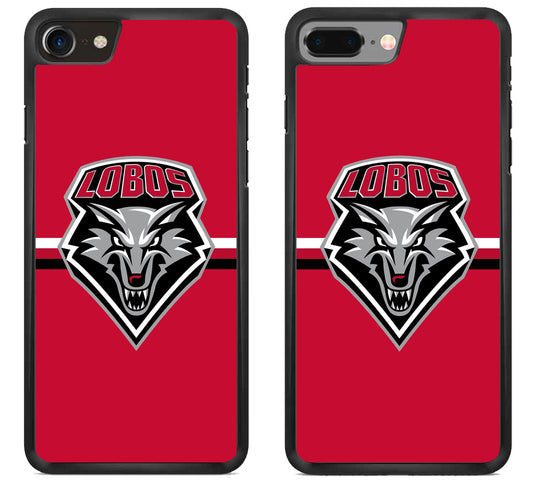 New Mexico Lobos Stripe Logo iPhone 8 | 8 Plus Case