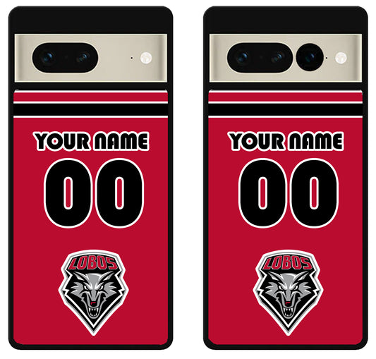 Custom Personalized New Mexico Lobos Google Pixel 7 | 7 Pro Case