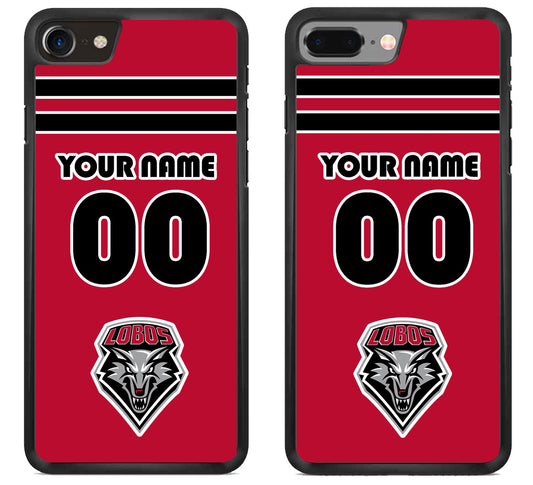 Custom Personalized New Mexico Lobos iPhone 8 | 8 Plus Case