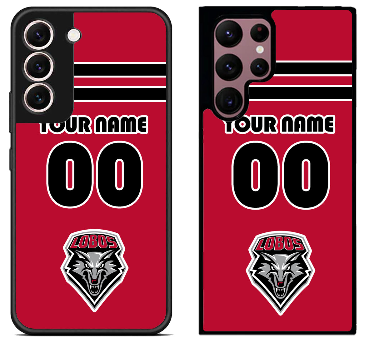 Custom Personalized New Mexico Lobos Samsung Galaxy S22 | S22+ | S22 Ultra Case