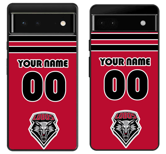 Custom Personalized New Mexico Lobos Google Pixel 6 | 6A | 6 Pro Case