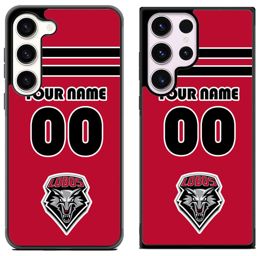 Custom Personalized New Mexico Lobos Samsung Galaxy S23 | S23+ | S23 Ultra Case