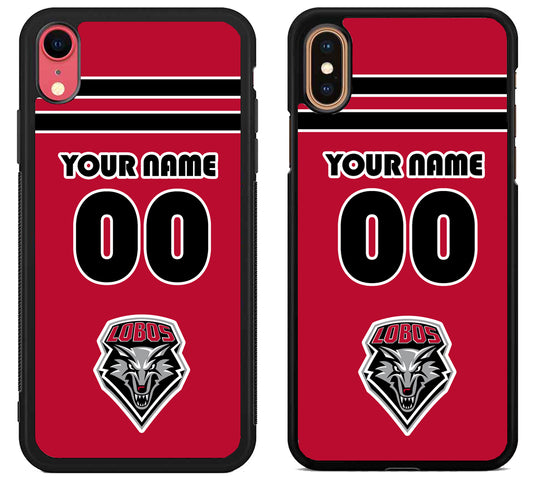 Custom Personalized New Mexico Lobos iPhone X | Xs | Xr | Xs Max Case