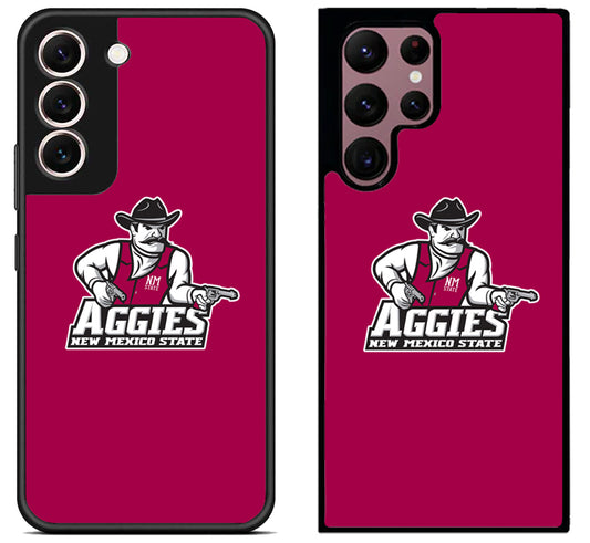 New Mexico State Aggies Logo Samsung Galaxy S22 | S22+ | S22 Ultra Case