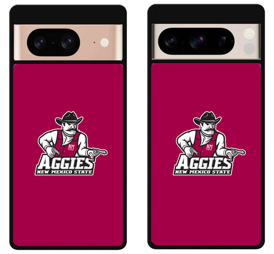 New Mexico State Aggies Logo Google Pixel 8 | 8 Pro Case