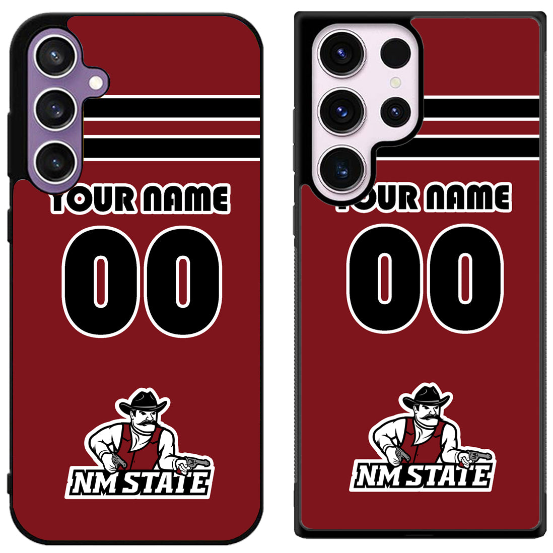 Custom Personalized New Mexico State Aggies Samsung Galaxy S24 | S24+ | S24 Ultra Case