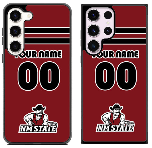 Custom Personalized New Mexico State Aggies Samsung Galaxy S23 | S23+ | S23 Ultra Case