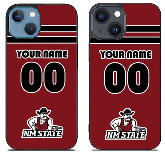 Custom Personalized New Mexico State Aggies iPhone 15 | iPhone 15 Plus Case