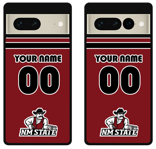 Custom Personalized New Mexico State Aggies Google Pixel 7 | 7 Pro Case