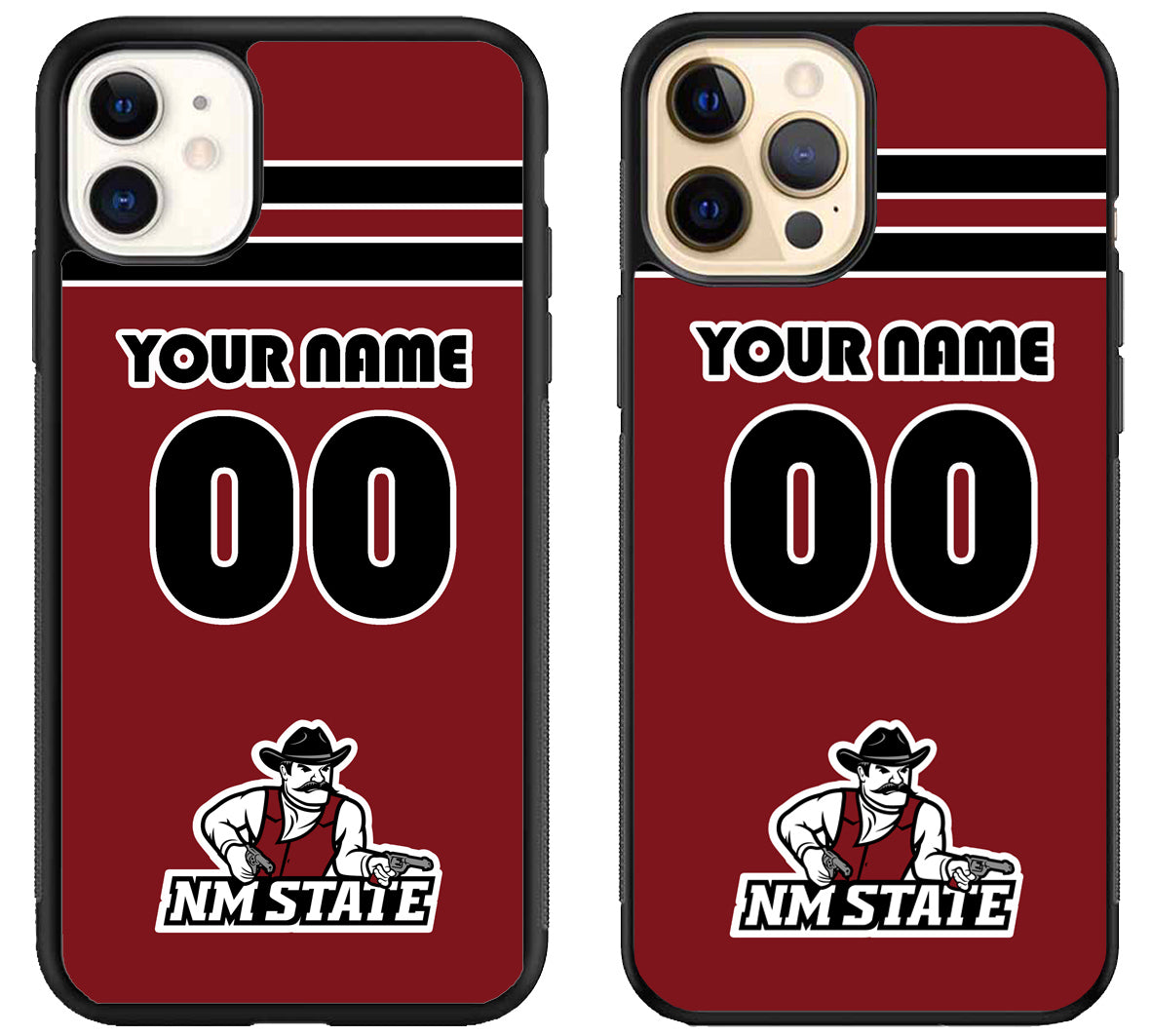 Custom Personalized New Mexico State Aggies iPhone 12 | 12 Mini | 12 Pro | 12 Pro Max Case