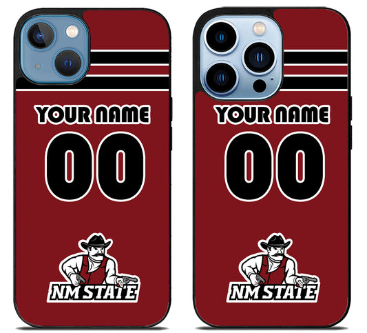 Custom Personalized New Mexico State Aggies iPhone 13 | 13 Mini | 13 Pro | 13 Pro Max Case