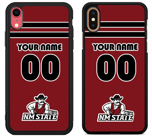Custom Personalized New Mexico State Aggies iPhone X | Xs | Xr | Xs Max Case