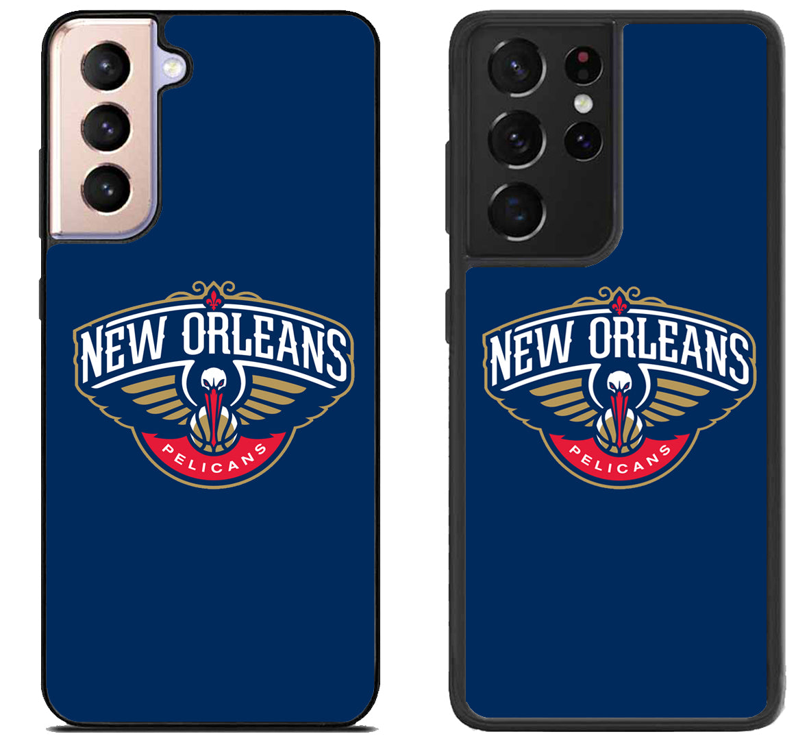 New Orleans Pelicans Logo Blue Samsung Galaxy S21 | S21 FE | S21+ | S21 Ultra Case