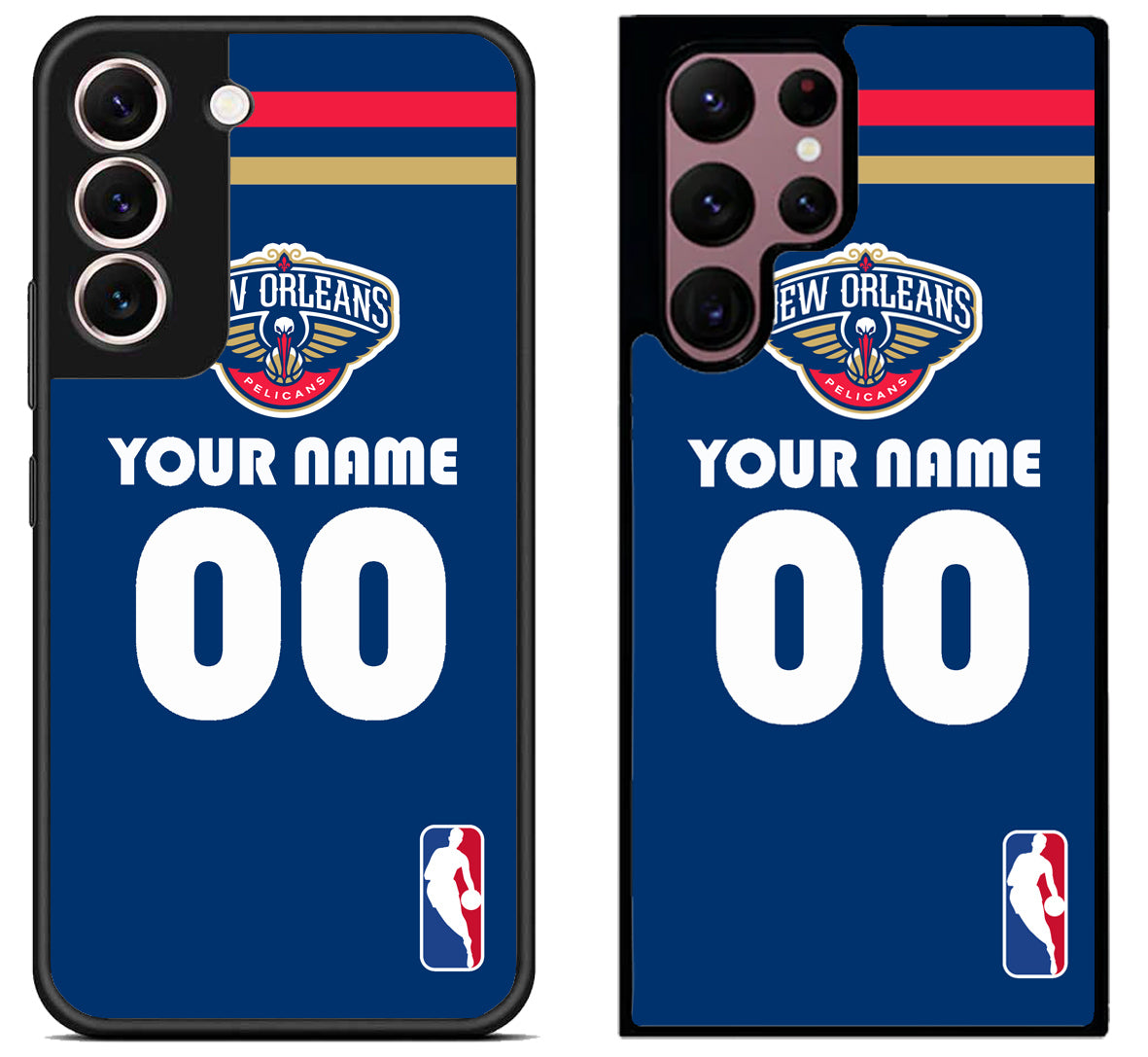 Custom Personalized New Orleans Pelicans NBA Samsung Galaxy S22 | S22+ | S22 Ultra Case