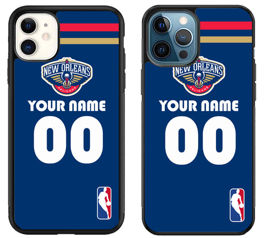 Custom Personalized New Orleans Pelicans NBA iPhone 11 | 11 Pro | 11 Pro Max Case