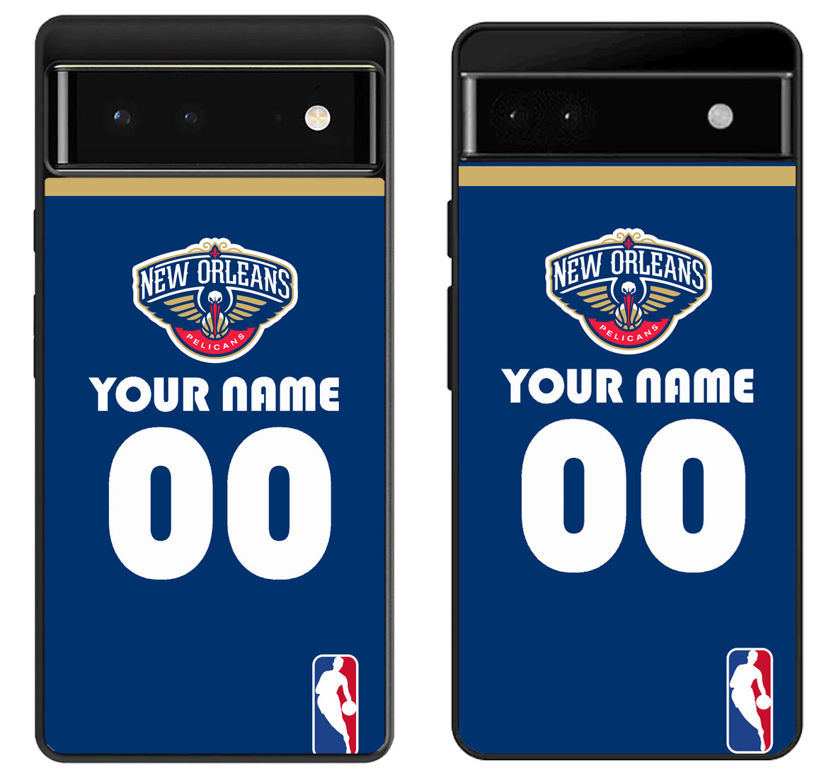 Custom Personalized New Orleans Pelicans NBA Google Pixel 6 | 6A | 6 Pro Case