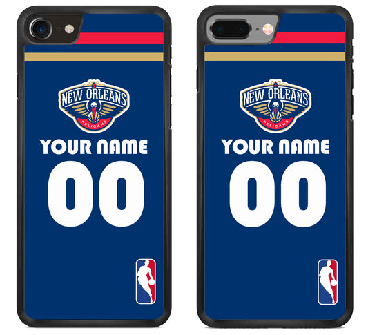 Custom Personalized New Orleans Pelicans NBA iPhone 8 | 8 Plus Case