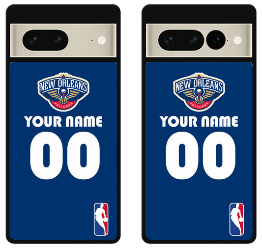 Custom Personalized New Orleans Pelicans NBA Google Pixel 7 | 7 Pro Case
