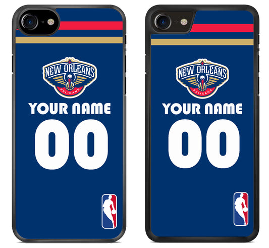 Custom Personalized New Orleans Pelicans NBA iPhone SE 2020 | iPhone SE 2022 Case