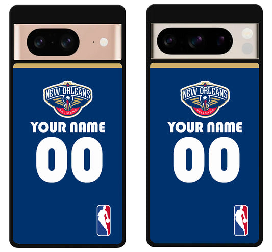 Custom Personalized New Orleans Pelicans NBA Google Pixel 8 | 8 Pro Case