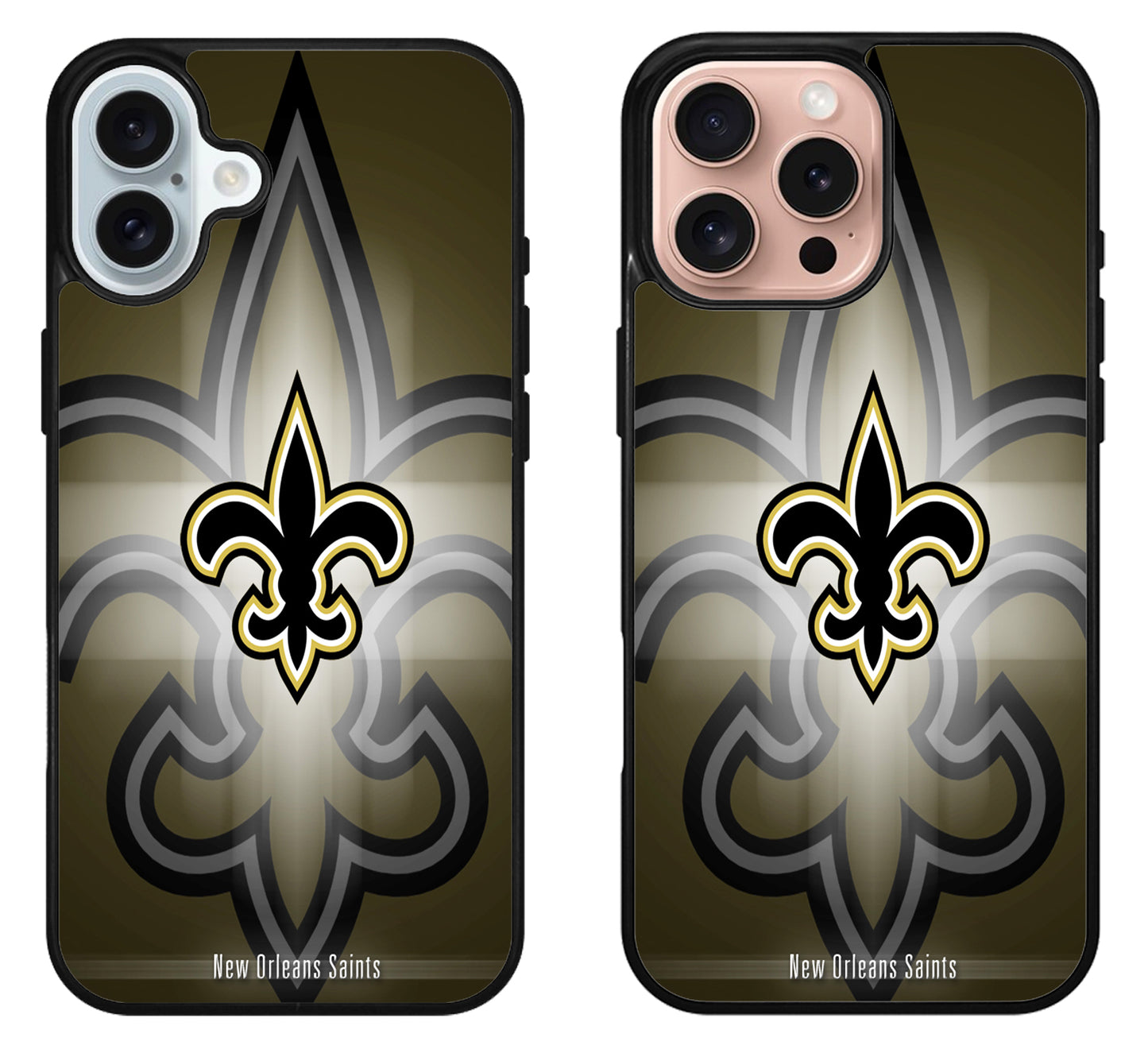 New Orleans Saints Background iPhone 16 | 16 Plus | 16 Pro | 16 Pro Max Case
