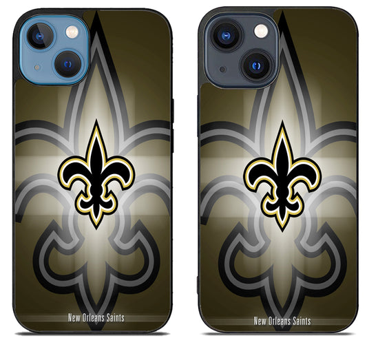 New Orleans Saints Background iPhone 15 | iPhone 15 Plus Case