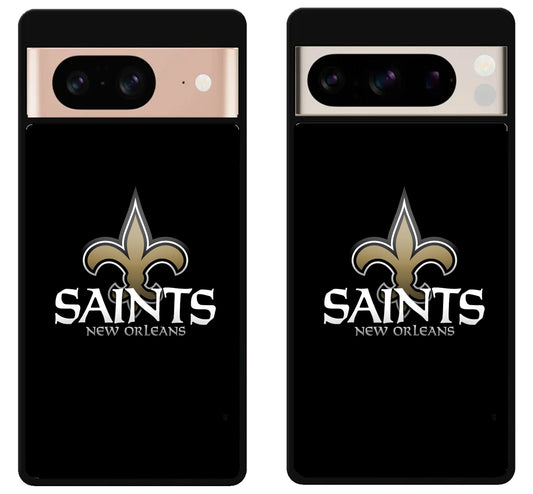 New Orleans Saints Black Google Pixel 8 | 8 Pro Case
