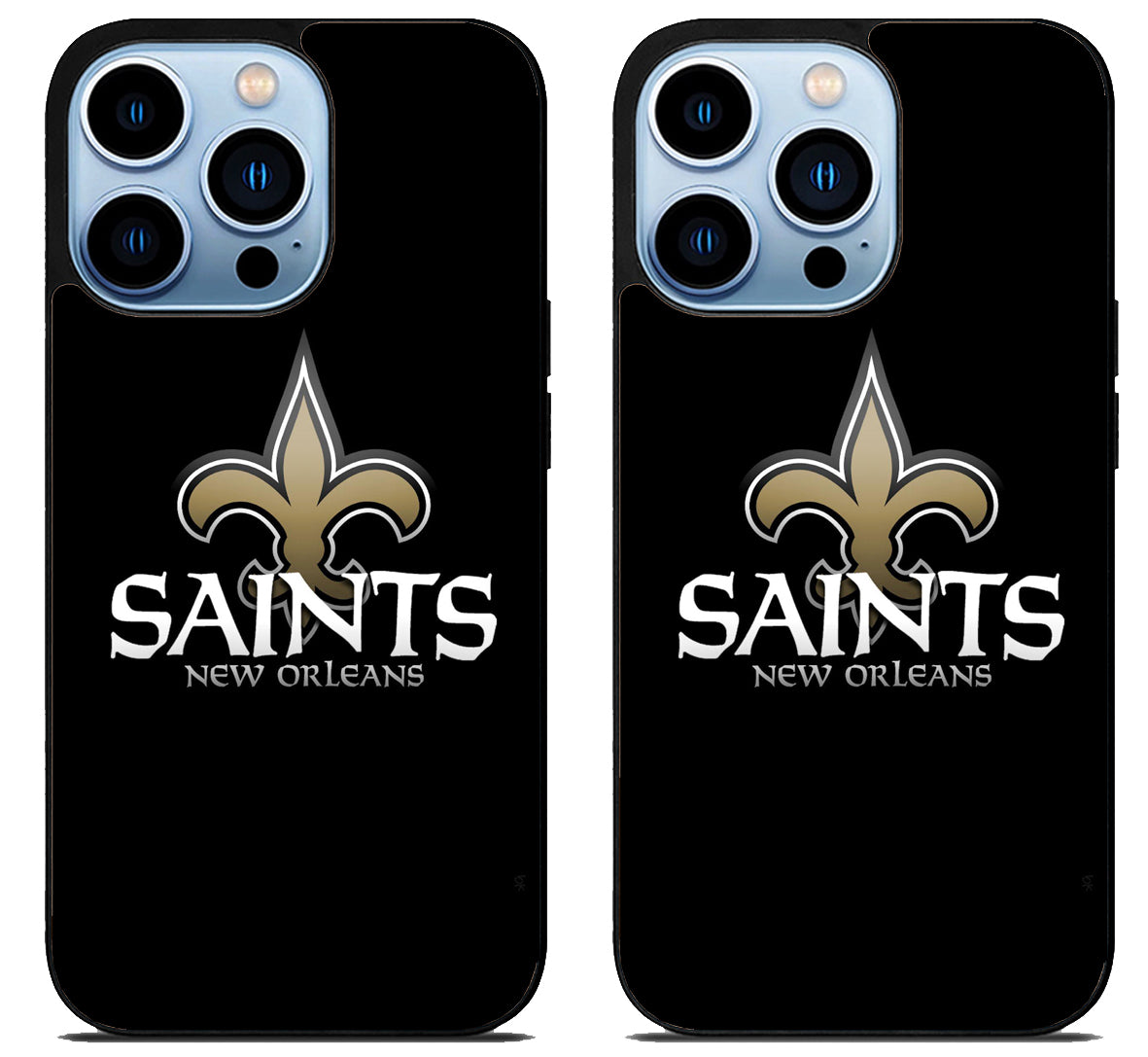 New Orleans Saints Black iPhone 15 Pro | iPhone 15 Pro Max Case